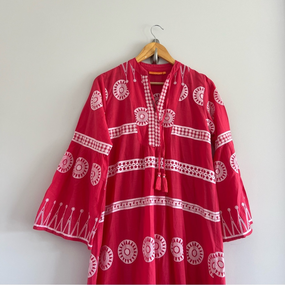 Oliphant Red Maxi Dress - Picture 11 of 12
